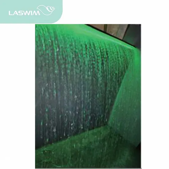 滝の雨シアー壁掛け人工プール壁滝