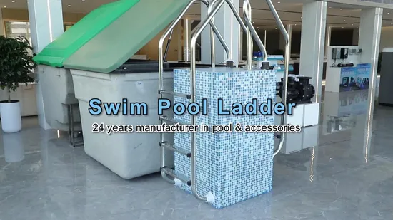 パイクスウォーター スイミングプール設備 3段 ステンレススチール 304/316 3段 スイミングプールラダー